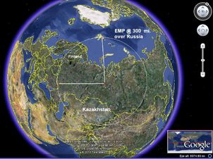 EMP area Russia