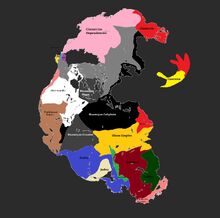 Pangea 1,000 AD