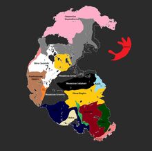 Pangea 700 AD