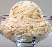 Helado vainilla