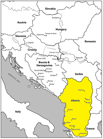 File:Map of Albania.png
