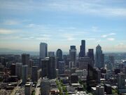 Seattle skyline day
