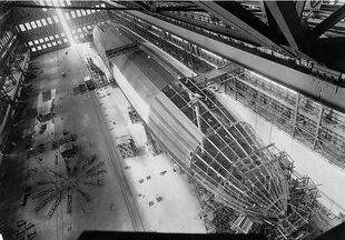 USS Shenandoah Bau