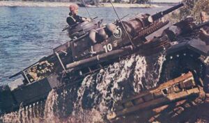 Swimming Panzer III