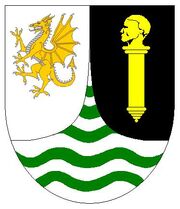 Guinea Coat of Arms (Welsh)