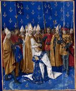 Couronnement de Charles VI le Bien-Aimé