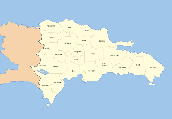 Dominica county map (Alternity)