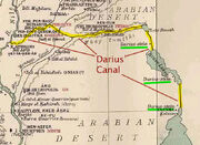 Ancient Suez Darius Canal