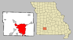 Location of Springfield.svg