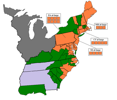 1788-89 United States House of Representatives Election Results