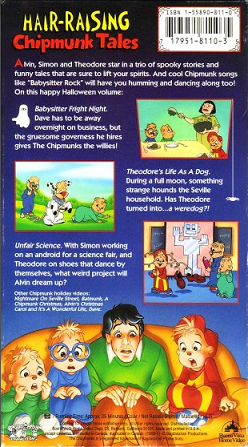 Hair Raising Chipmunk Tales (VHS) Alvin and the Hair Raising Chipmunk Tales (VHS) Alvin and the