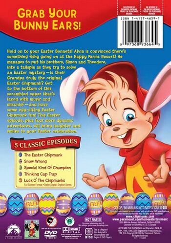 The Mystery of the Easter Chipmunk (DVD) | Alvin and the Chipmunks Wiki