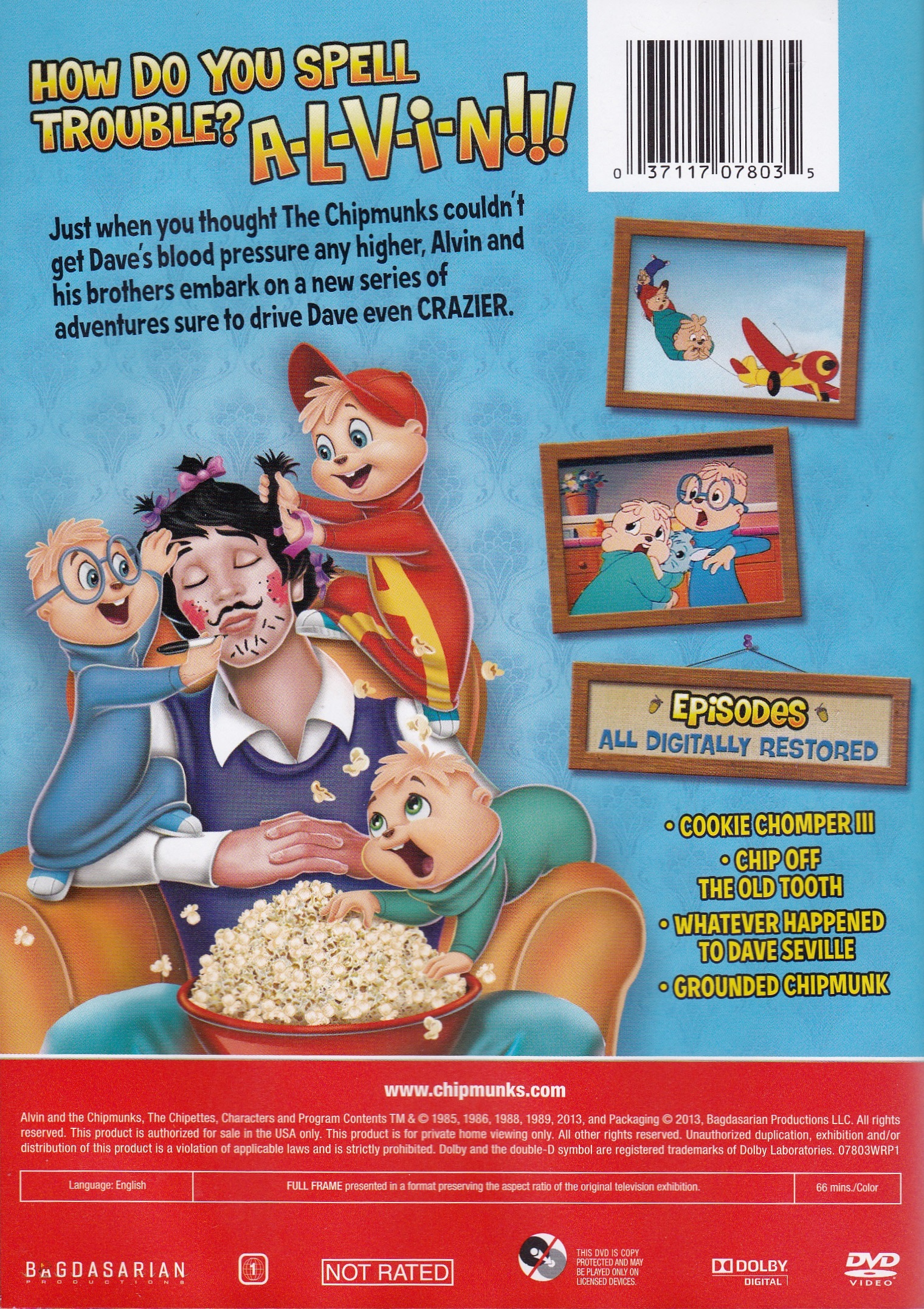 Driving Dave Crazier DVD  Alvin and the Chipmunks Wiki 