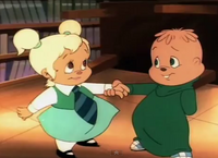 Teodoro y Eleanor tomados de la manos
