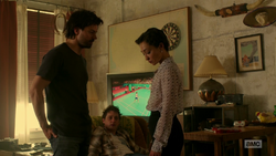 Jesse scolds Tulip for returning to the crime life