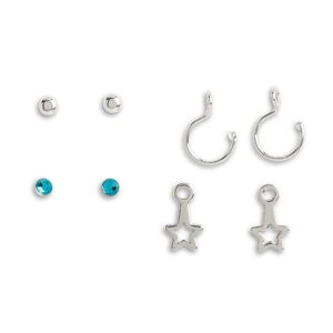 StarsHoopsEarrings