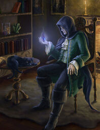 Young Moreusico learing a spell