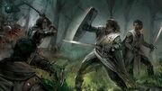 Battling against the clansmen