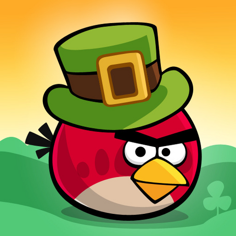 File:Angry Birds Seasons Square Icon Go Green, Get Luck.png