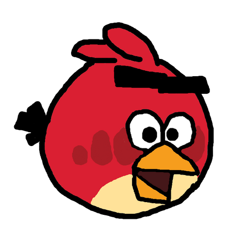 File:Surprised Red Bird.png