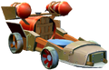 angry birds stunt car
