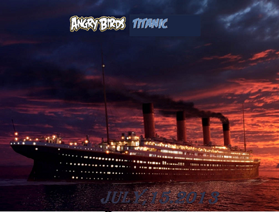 Angry Birds Titanic teaser