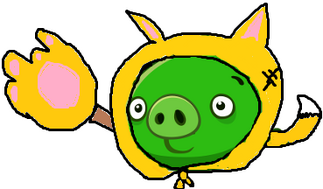 Cat pig