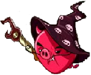 DEMONIC wizard pig