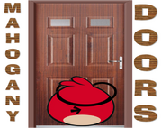 Mahogany Doors Artwork