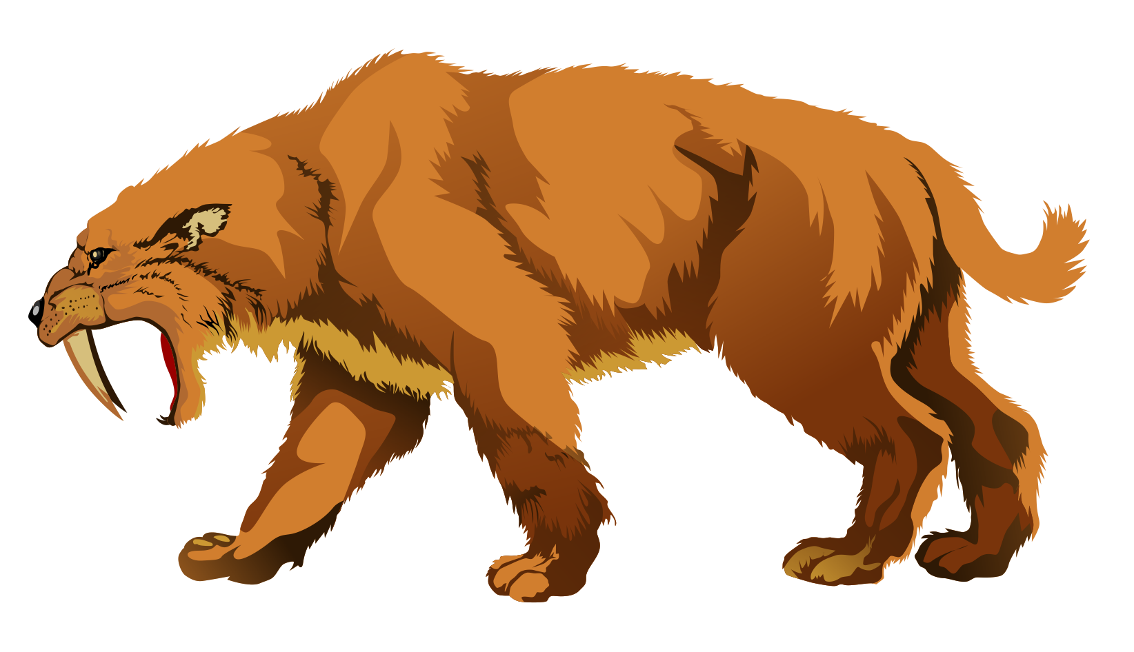 Image - Sabertooth-tiger-clipart-1.png | Animal Jam Clans Wiki | FANDOM