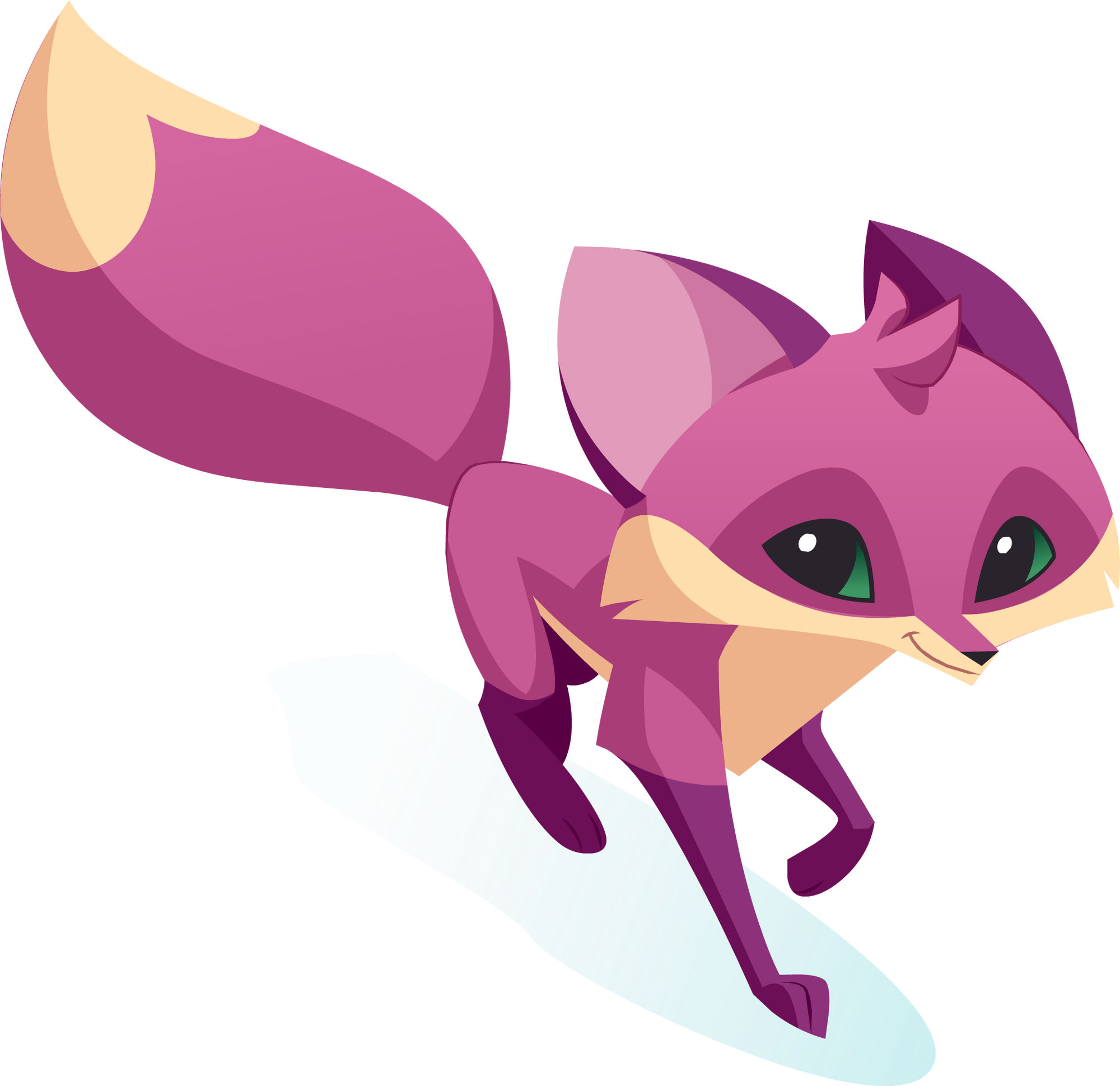 It is an image of Bright Animal Jam Fox Drawing It is a picture of Bright Animal Jam Fox Drawing