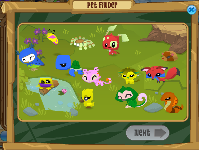 Image result for animal jam pet finder