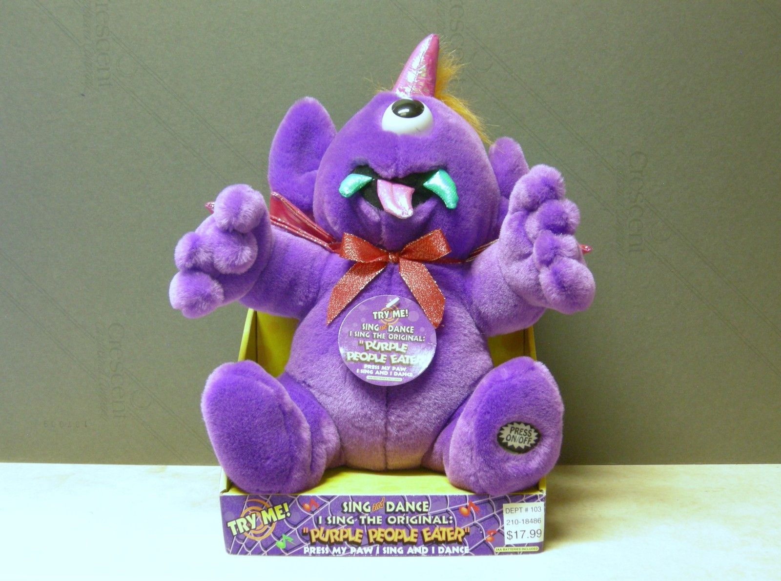 Purple People Eater Dan Dee Version Animatronic Wiki