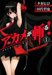 Akame ga Kill volume 1 cover