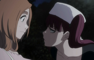 Riruka confronts Orihime