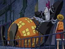 Luffy Confronts Moriah