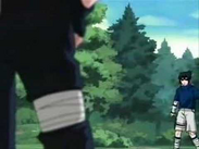 Sasuke encounters Kakashi