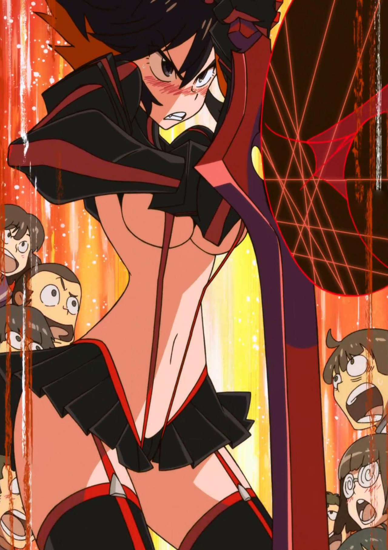 Image Ryuko Matoi Stitched Cap Kill La Kill Ep 1 Animevice Wiki Fandom Powered By Wikia 3938