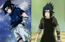 Sasuke costume change