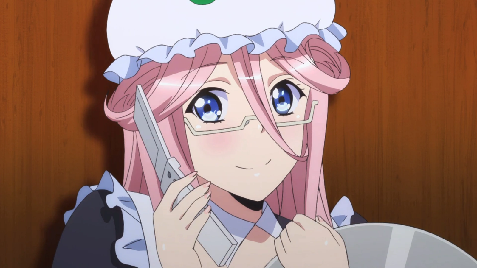 Image - Mero as maid (Monster Musume Ep 9).png | AnimeVice ...