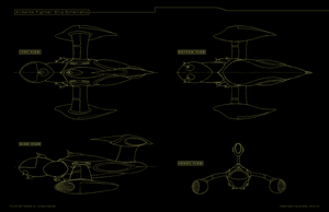 Andalite Fighter Schematic