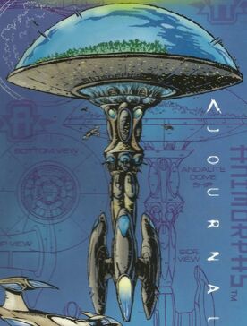 Andalite Dome Ship illustration from journal