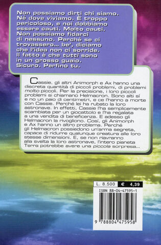 File:Animorphs 24 the suspicion L astronave italian back cover.jpg