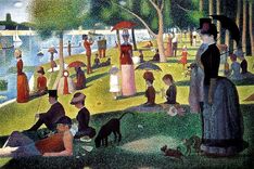 Tarde de domigo en la isla de Grande Jatte