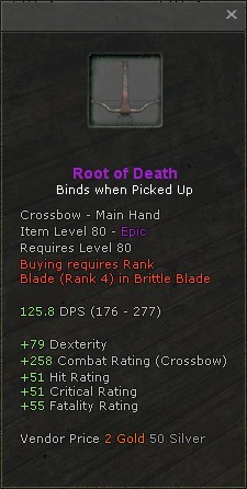 Root of death