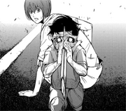 38 Riku instinctively protects Maeda