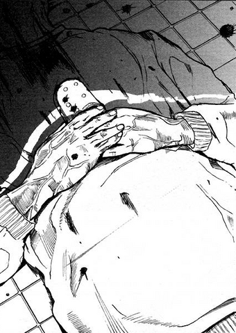 File:06 An infected man with his child's shoe.png