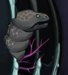 Fish big enemy moray eel