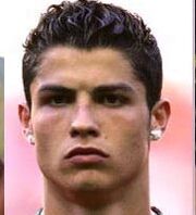 Ronaldo head shot
