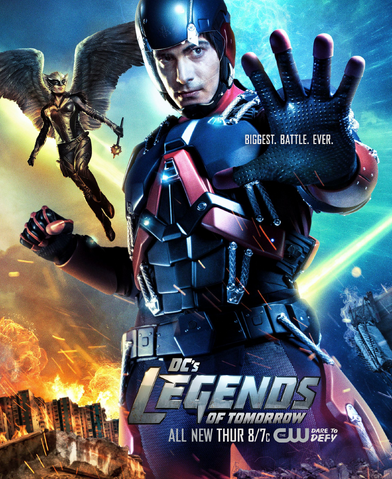 File:DC's Legends of Tomorrow season 1 poster - Biggest. Battle. Ever.png